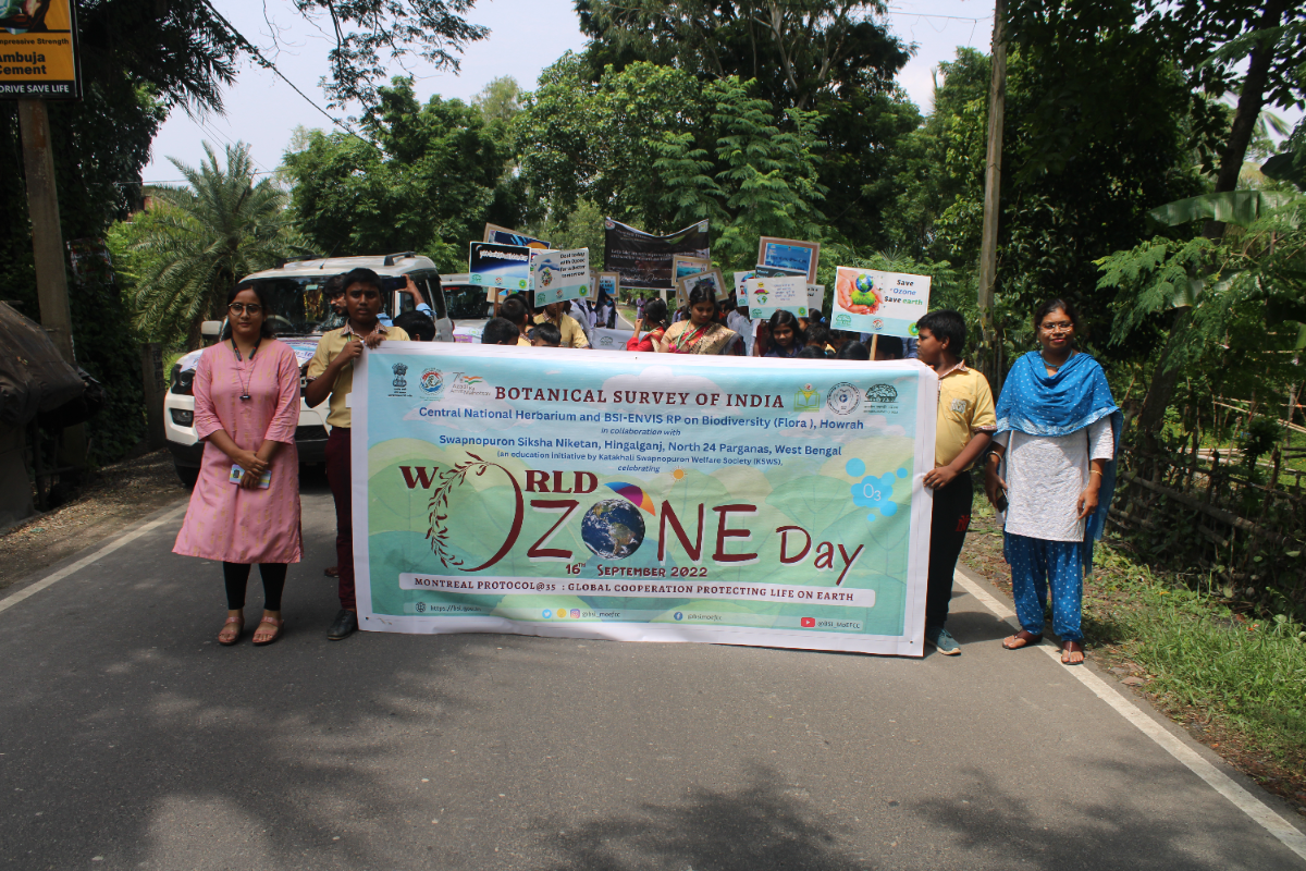 Celebration of World Ozone Day by CNH, Howrah on 16.09.2022