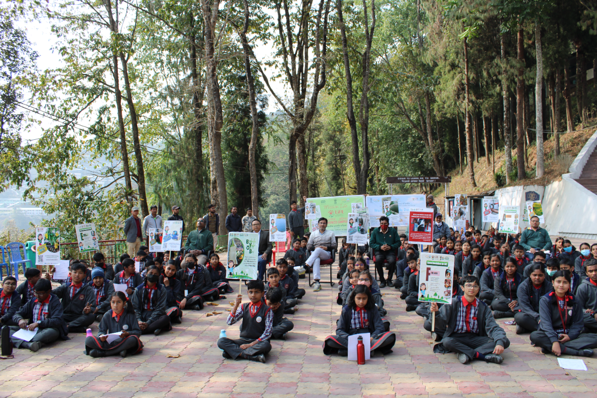 World Wetland Day & Mission LiFe Campaign at Kendriya Vidyalaya, Gangtok by SHRC, Gangtok on 02.02.2023