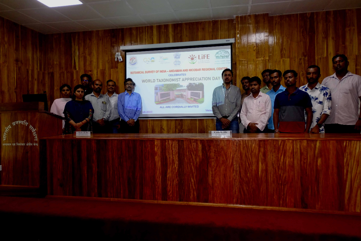 Andaman and Nicobar Regional Centre organized celebration of World Taxonomist Appreciation Day-2023 on 19.03.2023