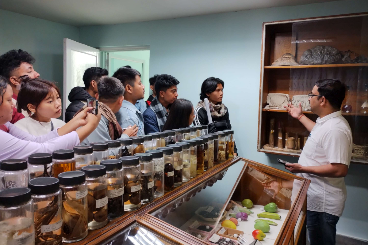 19 under graduate students and two faculty members of Botany Department of Diphu Government College, Diphu, Karbi Anglong, Assam visited Sikkim Himalayan Regional Centre (SHRC), BSI, Gangtok on 13.05.2023