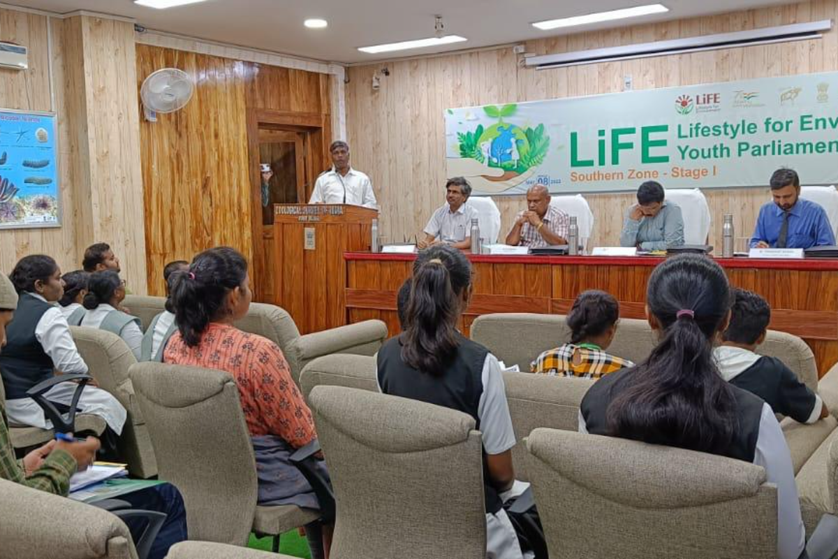 Delivered a talk on Mission LiFE  at ZSI, Andaman on the occassion for selection of Youth Parliament member under the Mission LiFE on 15.05.2023