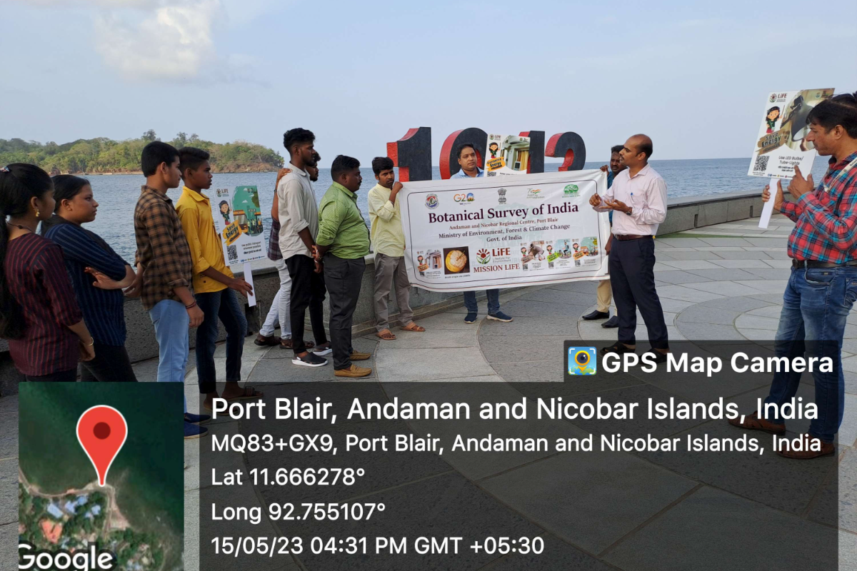 Mission Life conducted by BSI, ANRC, Port Blair on 15.05.2023