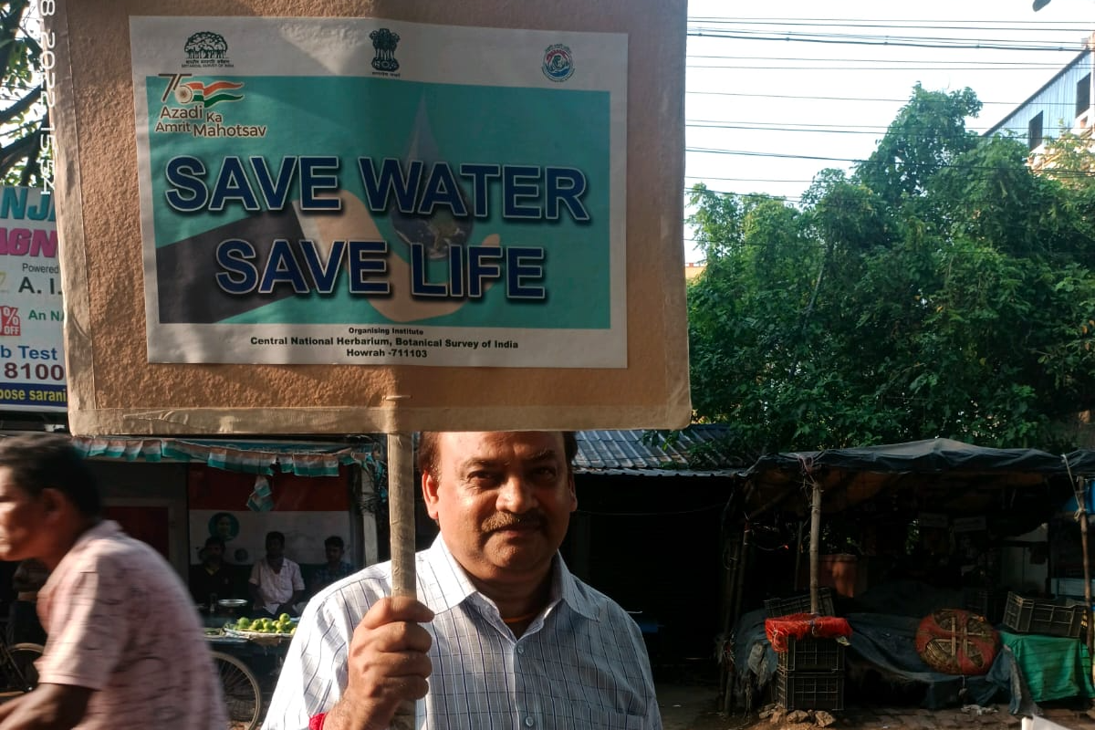 CNH, Howrah organized Mission LiFE awareness programme on Save water save life at Shibpur, Howrah on 19.05.2023