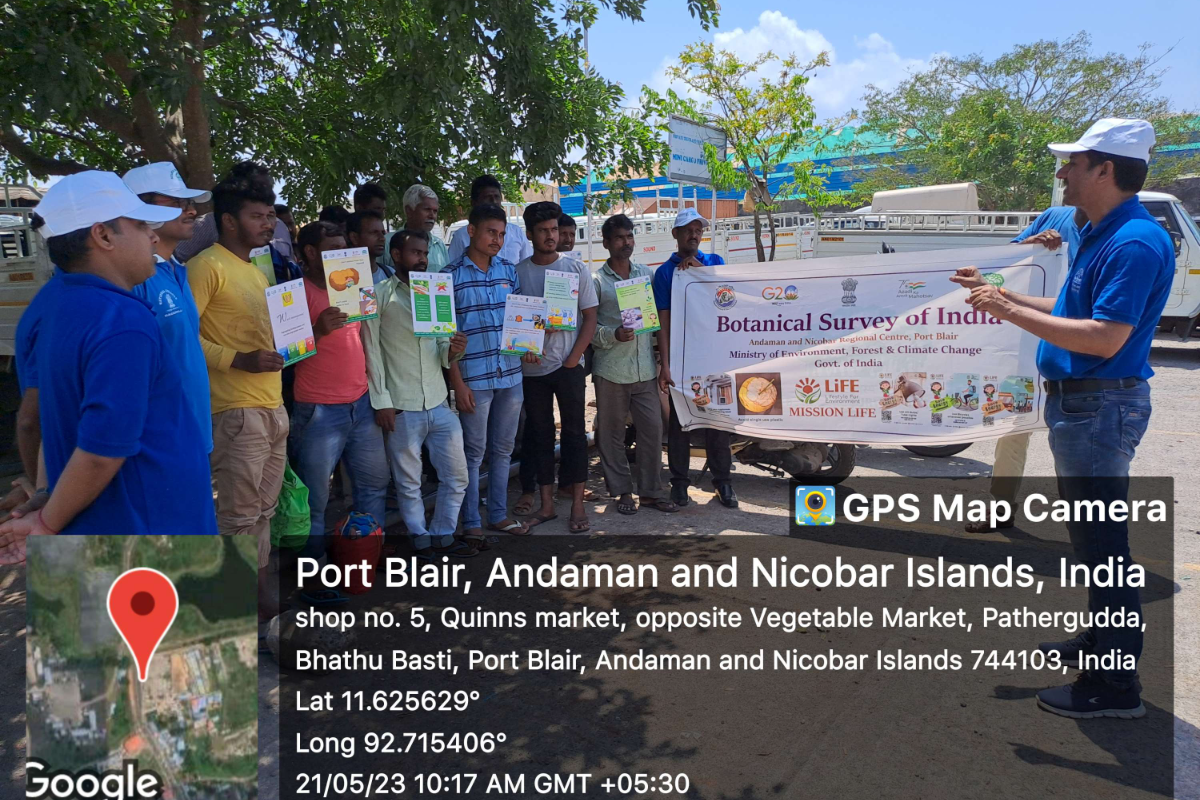 ANRC, Port Blair organized Mission Life awareness programme on 21.05.2023