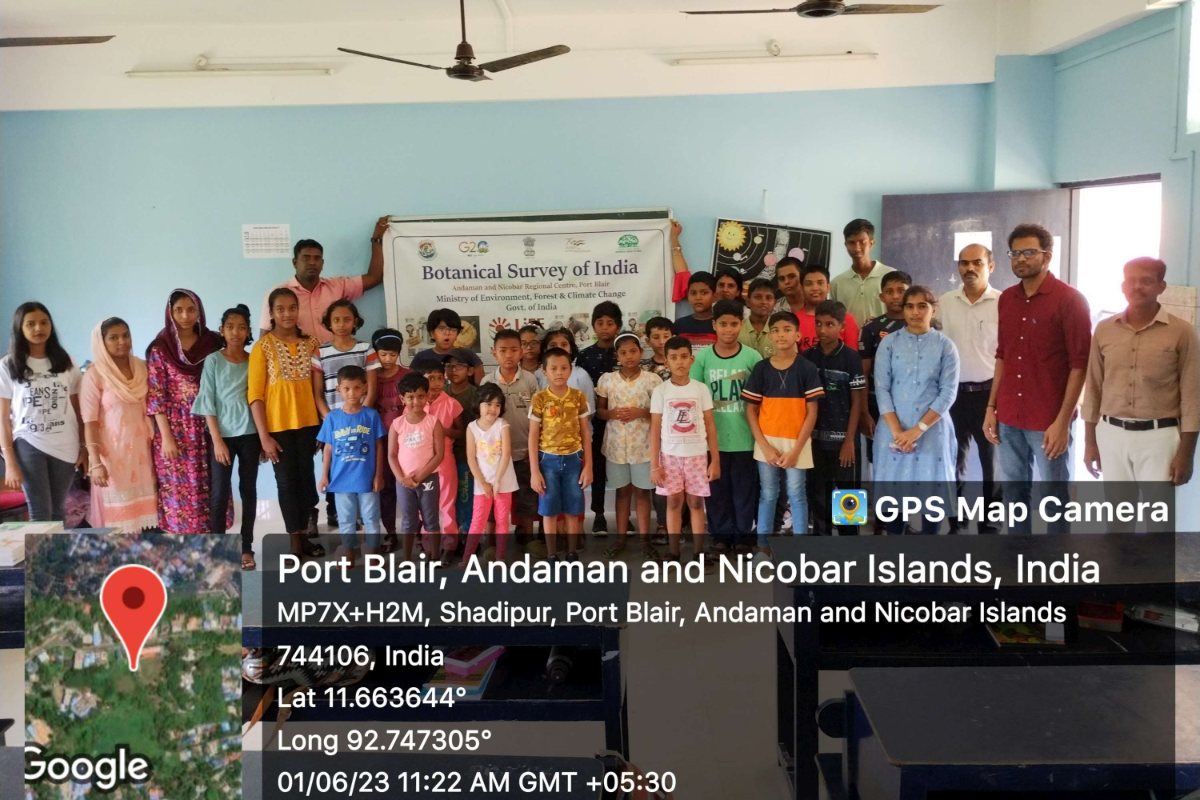 ANRC, Port Blair organized Mission Life awareness programme on 01.06.2023
