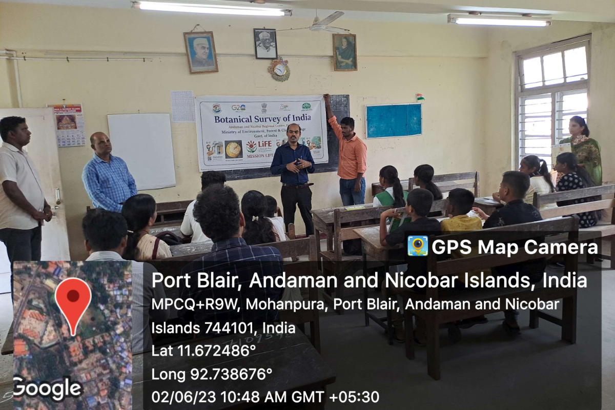 ANRC, Port Blair organized Mission Life awareness programme on 02.06.2023