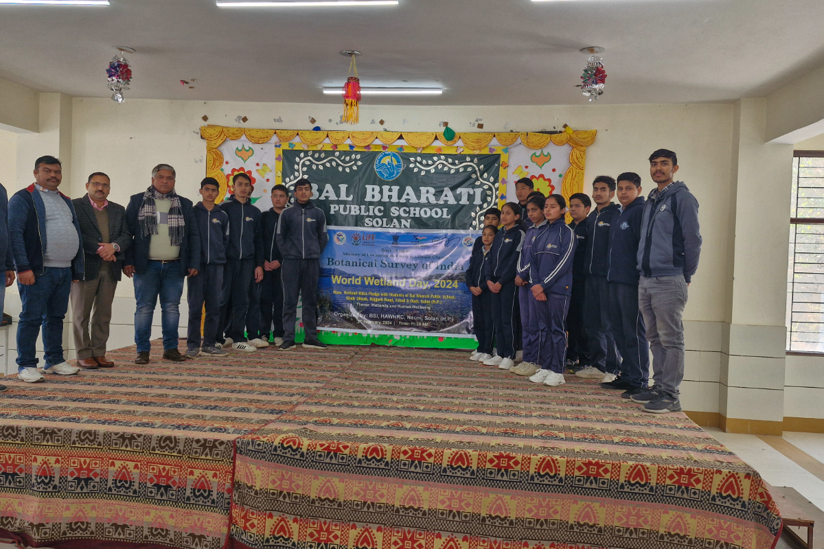 Celebration of  World Wetland Day by HAWHRC, Solan on 02.02.2024
