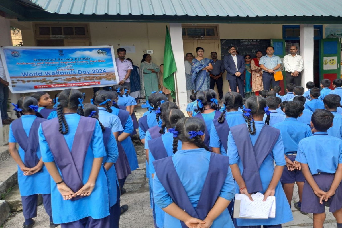 Celebration of World Wetland Day by ANRC, Port Blair on 02.02.2024