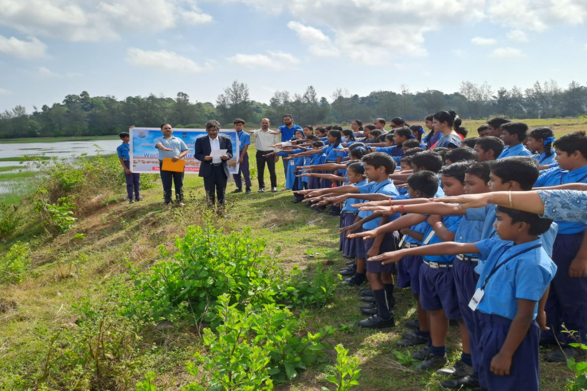 Celebration of World Wetland Day by ANRC, Port Blair on 02.02.2024