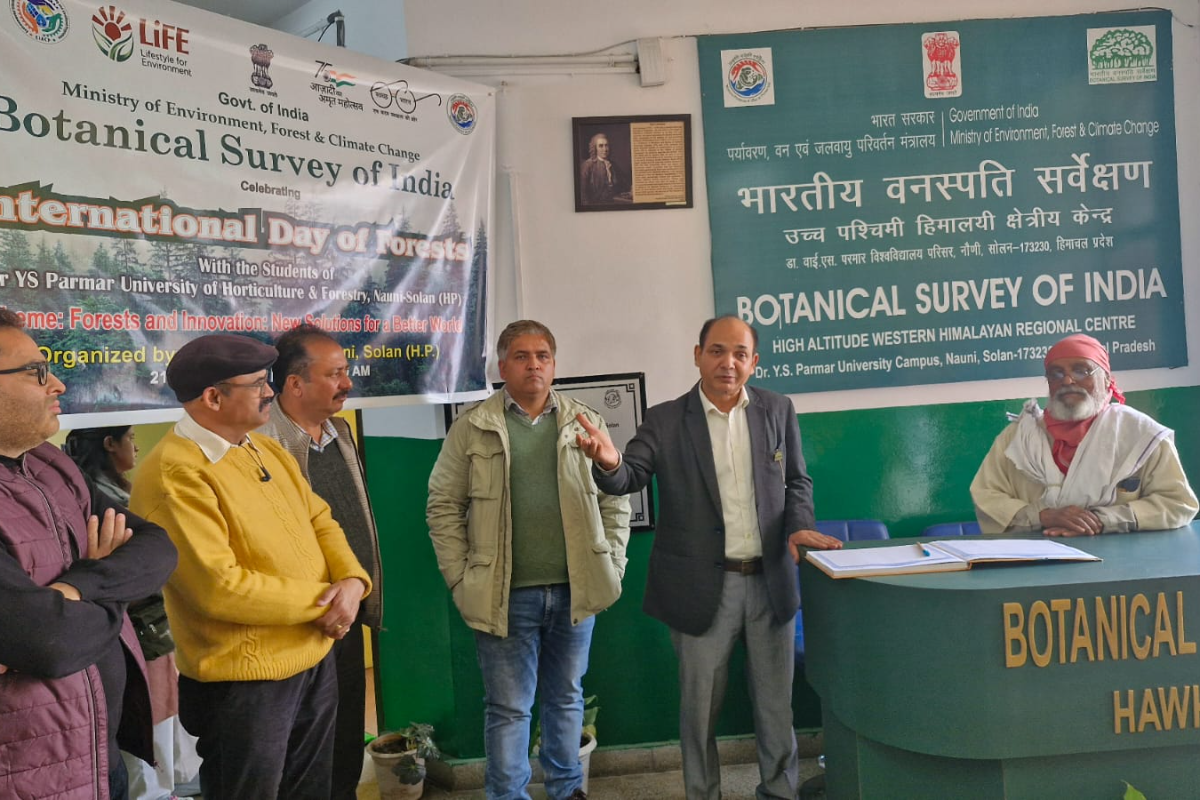 Celebration of International Forest Day by HAWHRC, Solan on 21.03.2024