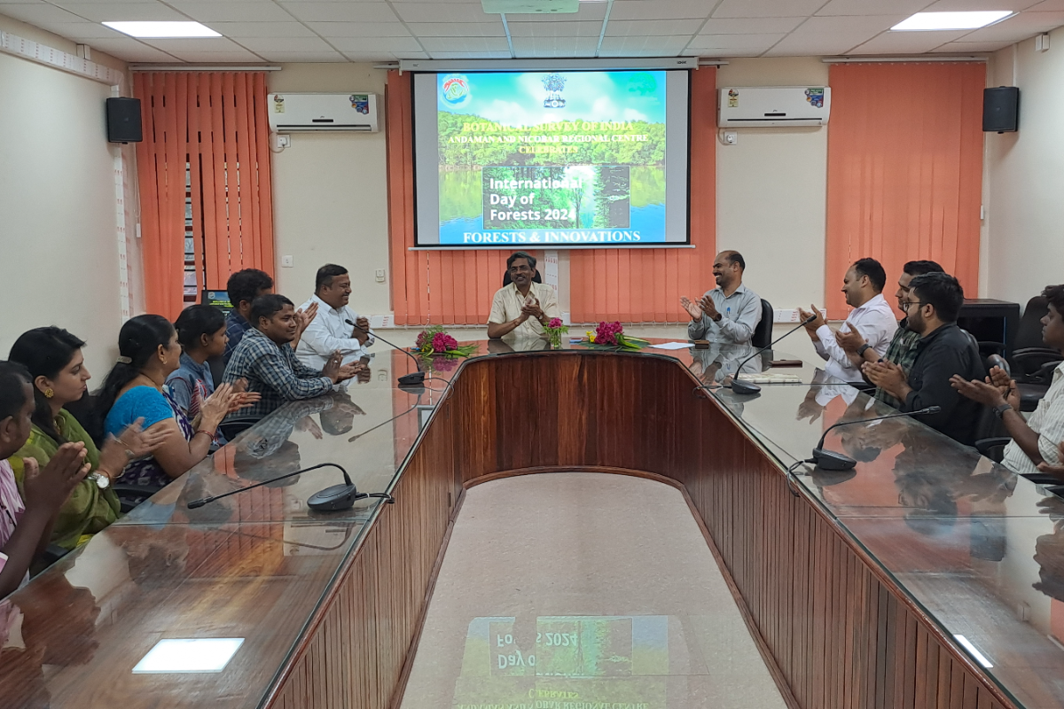 Celebration of International Day of Forest  by ANRC, Port Blair on 21.03.2024