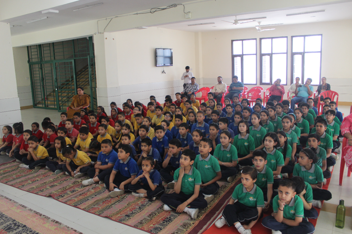 Celebration of International Day for Biological Diversity, 2024 in the campus of Bal Bharati Public School by BSI, HAWHRC, Solan (H.P.) on 22.05.2024