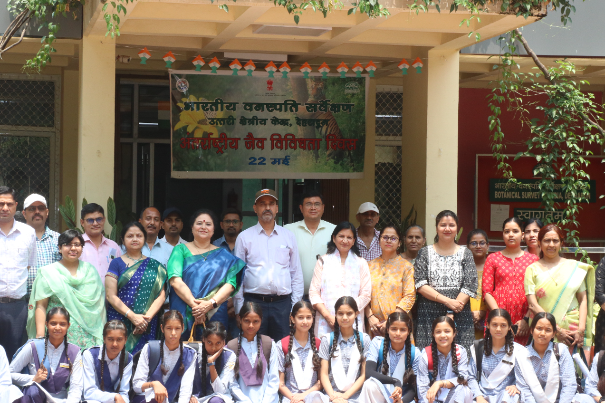 Students visited on International Day for Biological diversity Day on 22.05.2024 at NRC, Dehradun