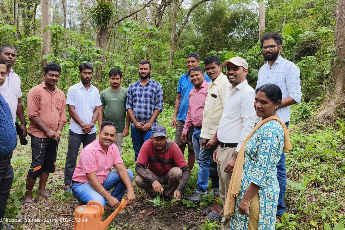 Celebration of World Environment Day by ANRC, Port Blair on 05.06.2024