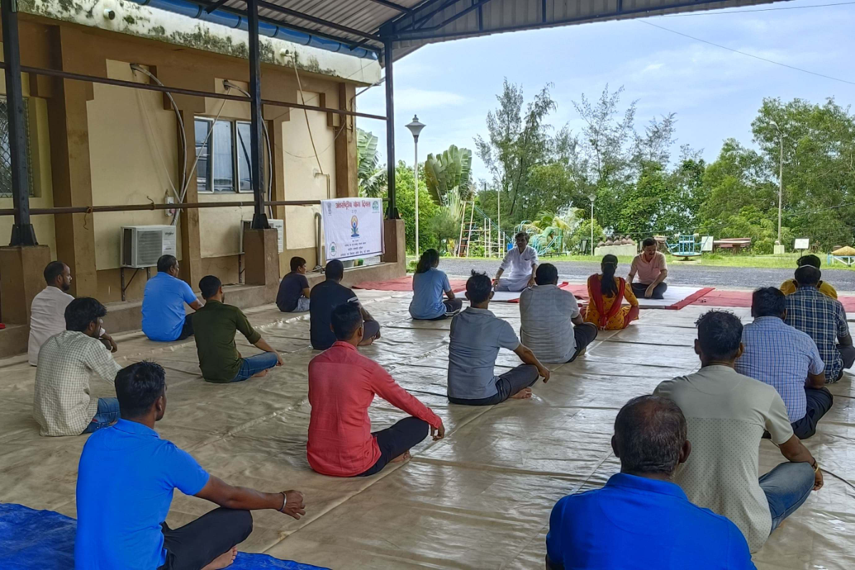 Celebration of International Day of Yoga-2024 at BSI, ANRC, Port Blair on 21.06.2024
