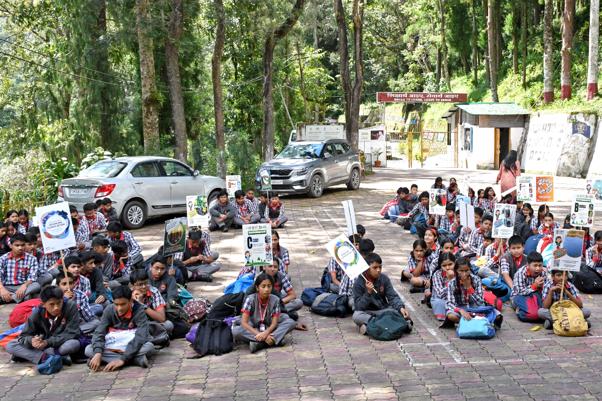 Celebration of 'International Day for the Preservation of the Ozone Layer' at BSI, SHRC, Gangtok on 13.09.2024