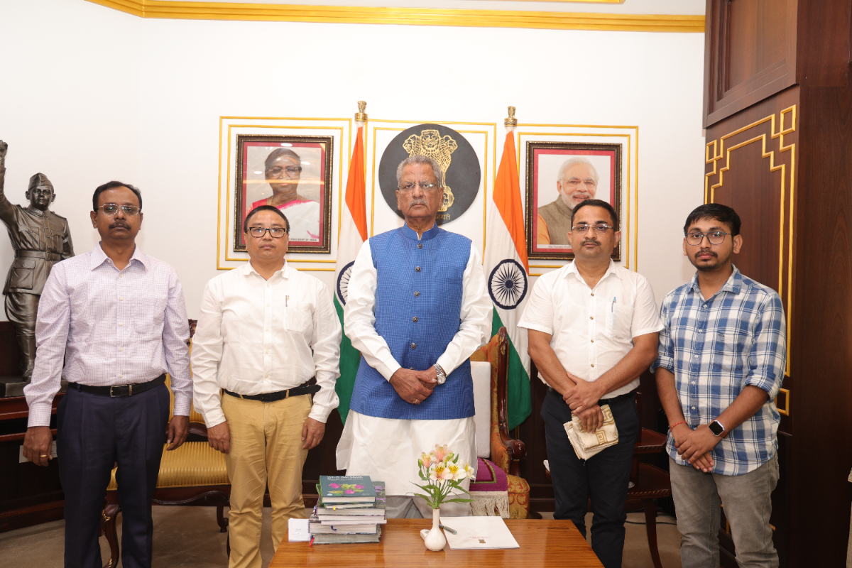 Hon'ble Governor of Sikkim, Shri Om Prakash Mathur visited at SHRC, Gangtok on 21.09.2024