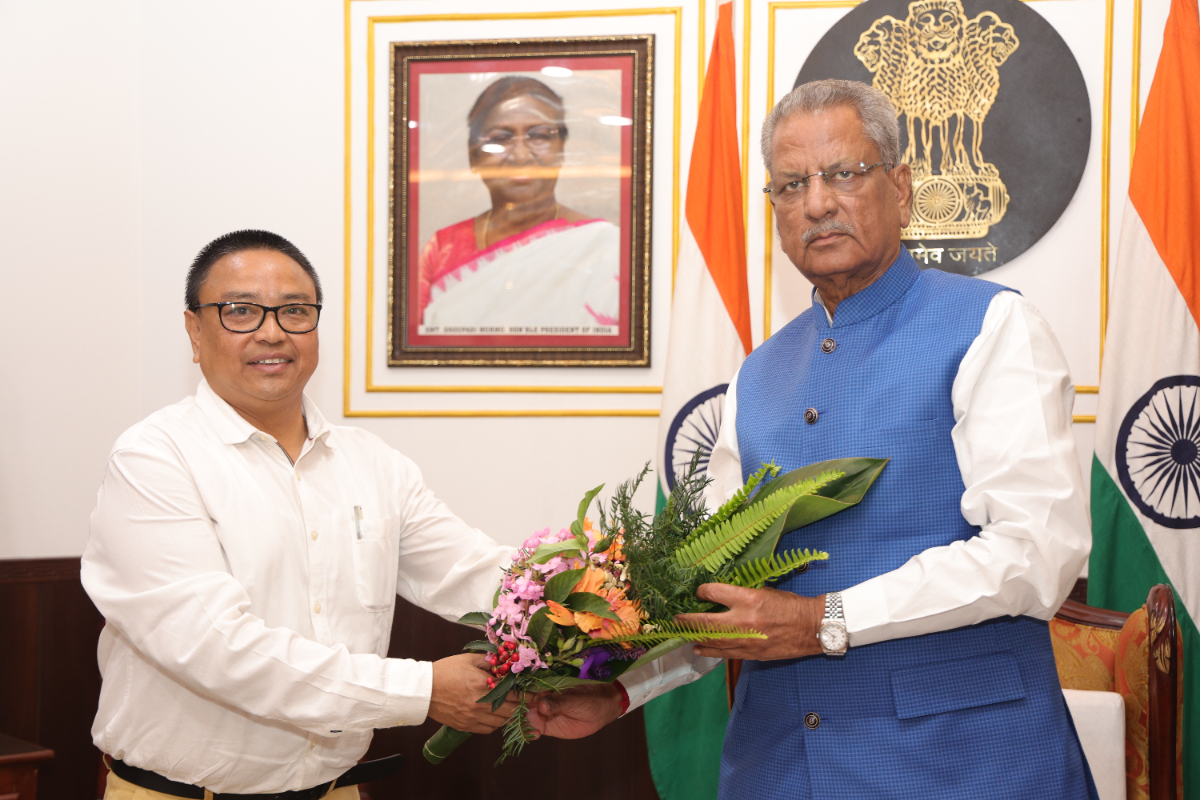 Hon'ble Governor of Sikkim, Shri Om Prakash Mathur visited at SHRC, Gangtok on 21.09.2024