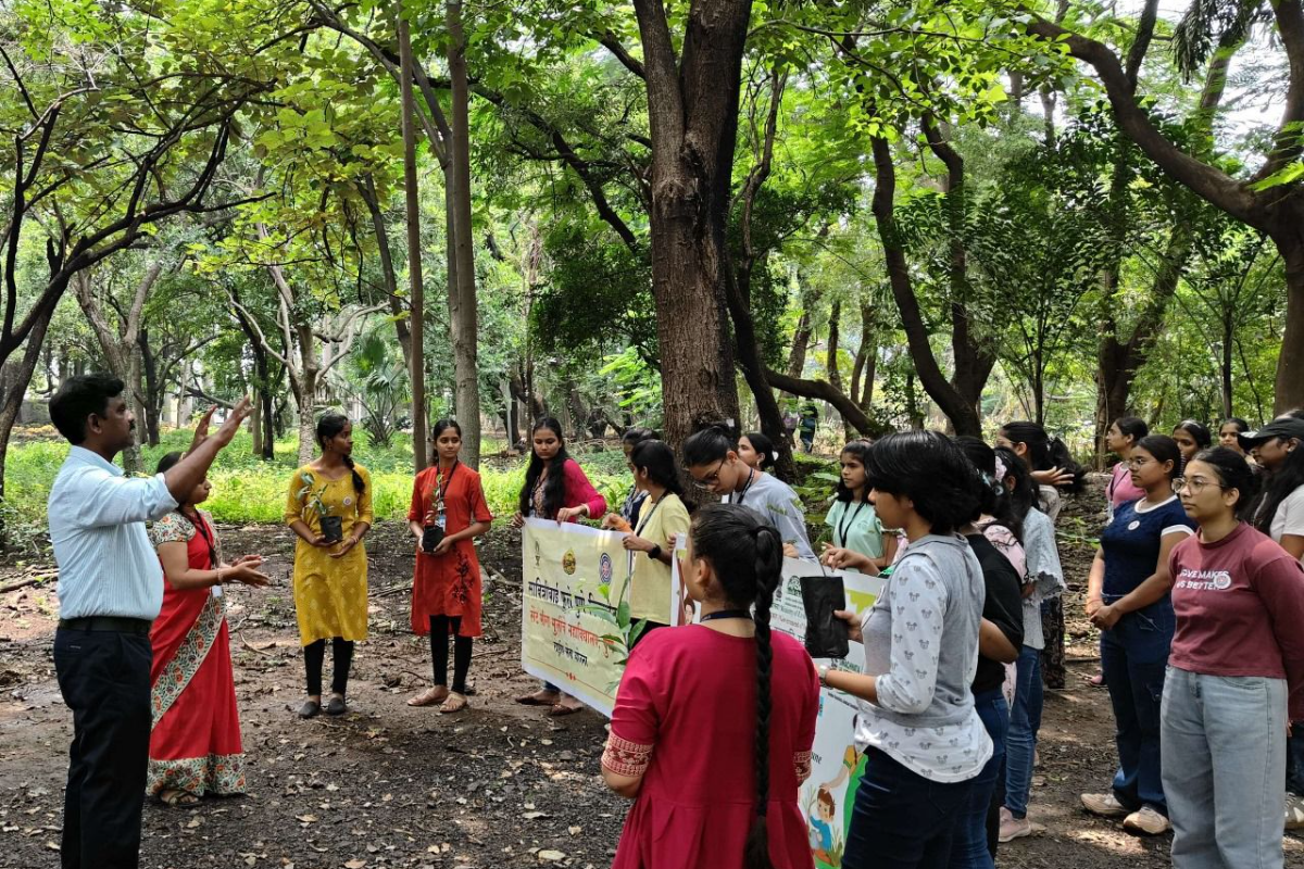 A mass plantation event was organised by WRC, Pune on 23.09.2024 on the event of ‘’Ek Ped Ma Ke Nam’’ under the theme of Swachhata Hi Seva