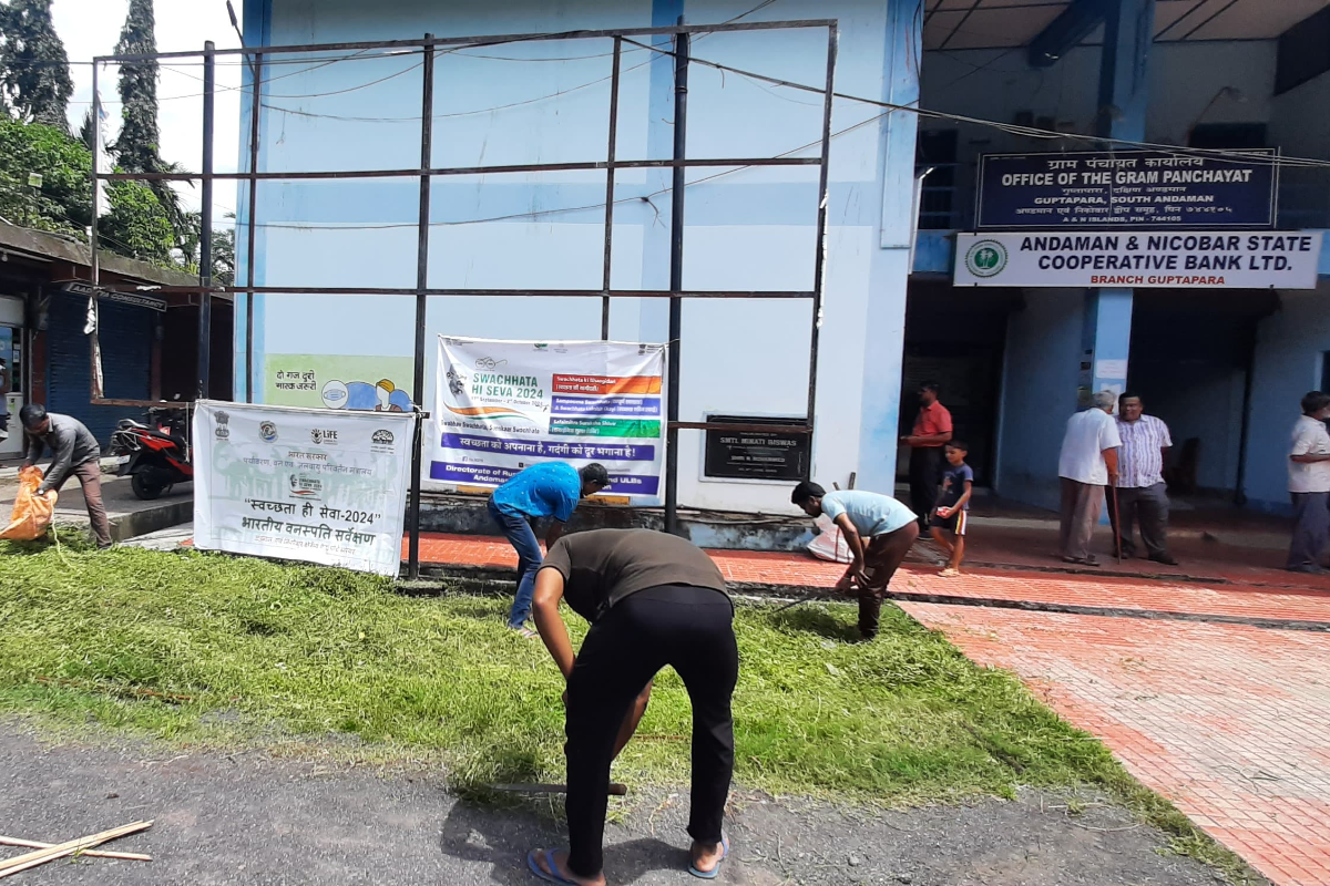 Swachhata Hi Seva 4.0 initiated by ANRC, Port Blair on 26.09.2024