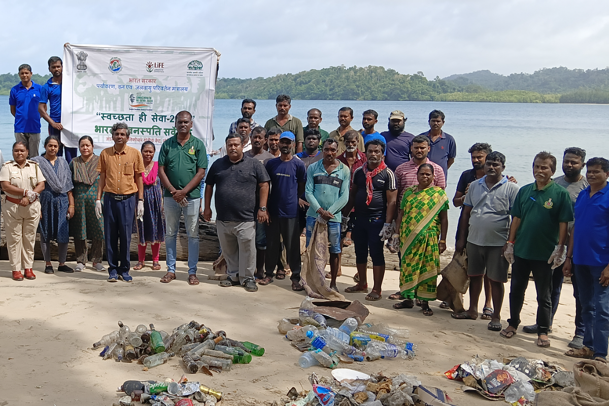 Swachhata Hi Seva 4.0 initiated by ANRC, Port Blair on 23.09.2024