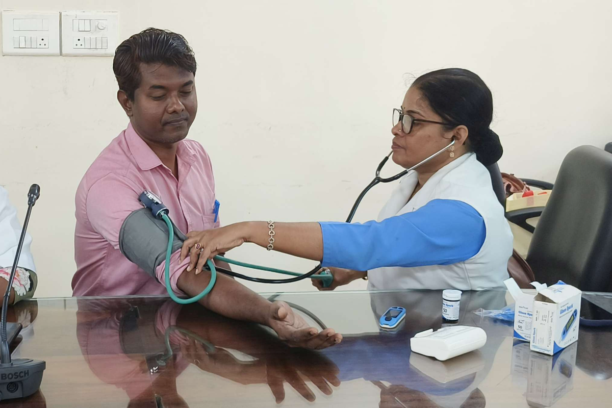 BSI, ANRC, Port Blair organized a Health Check-up Camp for staff‘s on 02.10.2024 as a part of Swachhata Hi Seva – 2024