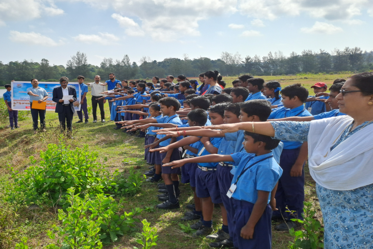 BSI, ANRC,  Organized a special campaign under Mission Life and create awareness on “protect the environment” at Govt. Primary School, Nayashahar, South Andaman