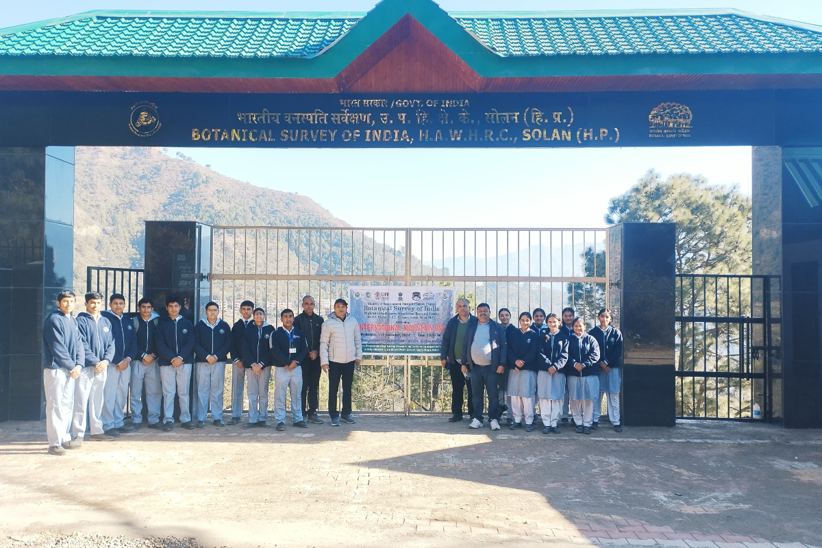 Celebration of  International Mountain Day by BSI, HAWHRC, Solan (H.P.) on 11.12.2024