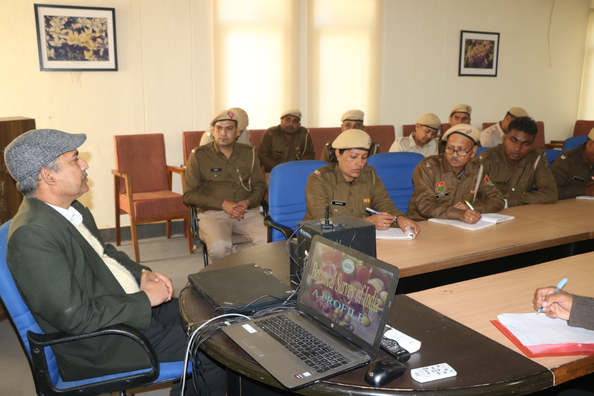 Forest Guard Trainees from Sohna, Haryana, (Gurugram) visited BSI, NRC, Dehradun on 18.12.2024