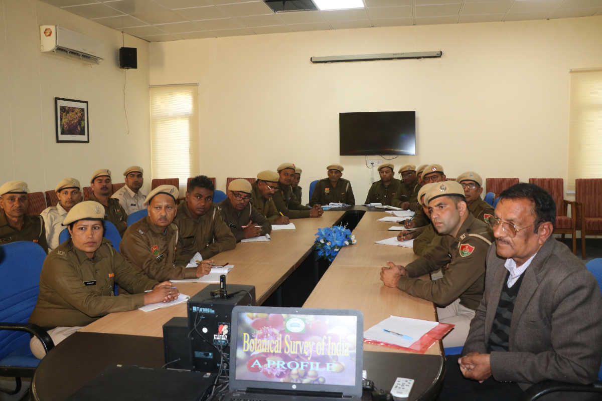 Forest Guard Trainees from Sohna, Haryana, (Gurugram) visited BSI, NRC, Dehradun on 18.12.2024