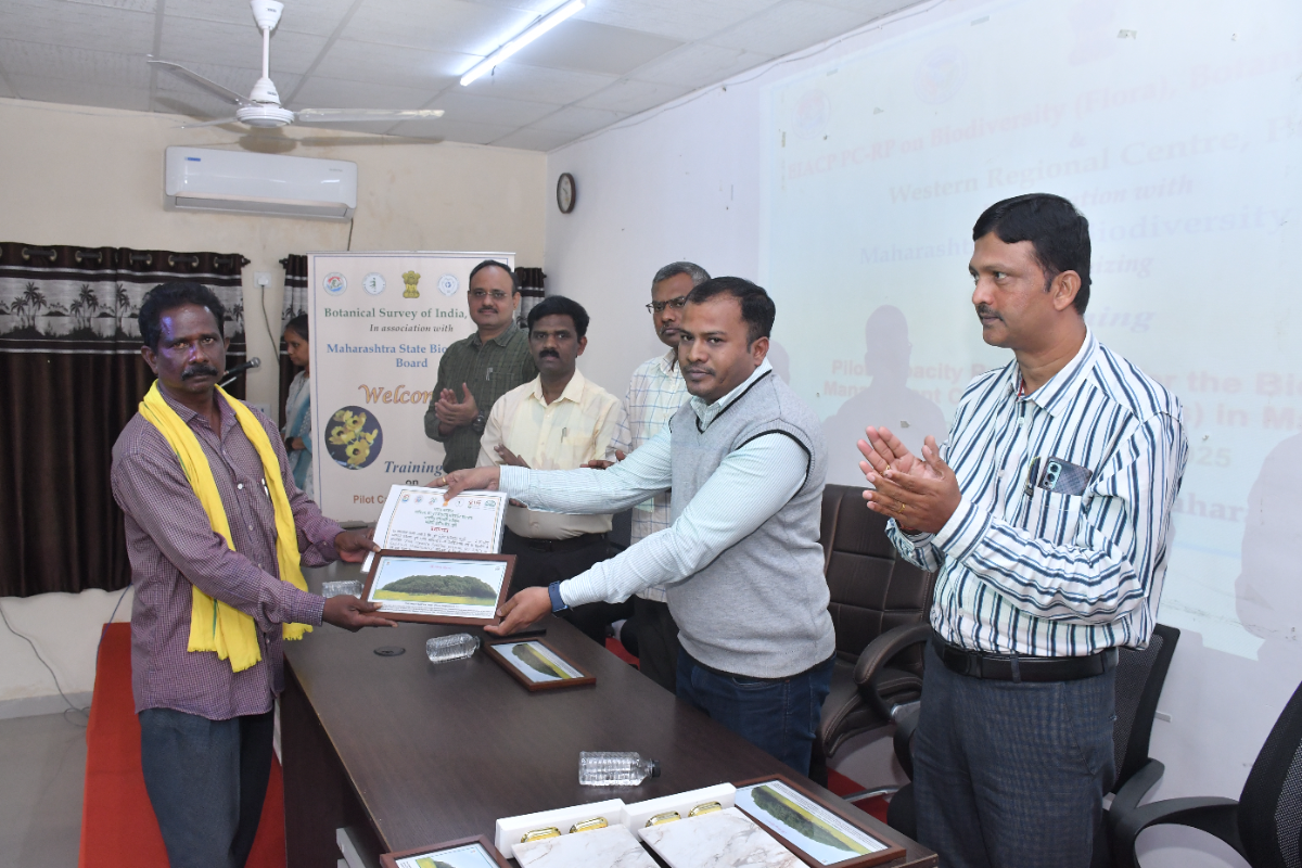 WRC, BSI, Pune was successfully conducted 3Days Pilot Capacity-Building Program for Biodiversity Management Committee (BMC) on 21-23rd January,  2025.