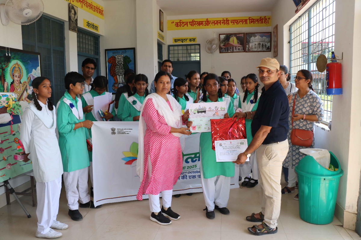 स्वच्छता ही सेवा - एनआरसी, देहरादून द्वारा 26.09.2025 को चित्रकला प्रतियोगिता का आयोजन