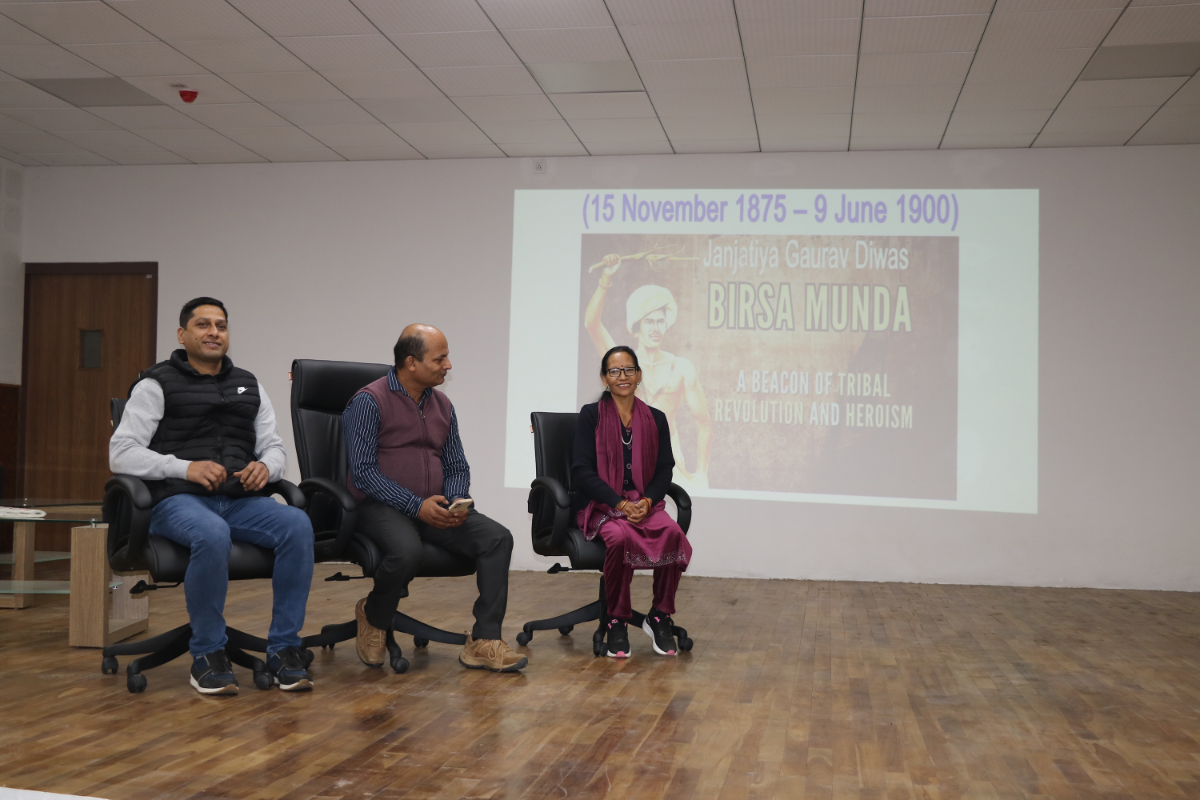 एनआरसी, देहरादून द्वारा 17.11.2025 को भगवान बिरसा मुंडा की जयंती का आयोजन