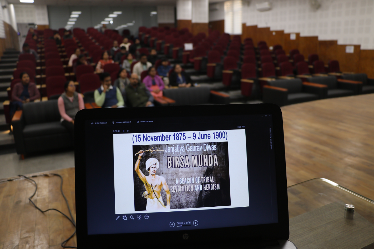 एनआरसी, देहरादून द्वारा 17.11.2025 को भगवान बिरसा मुंडा की जयंती का आयोजन