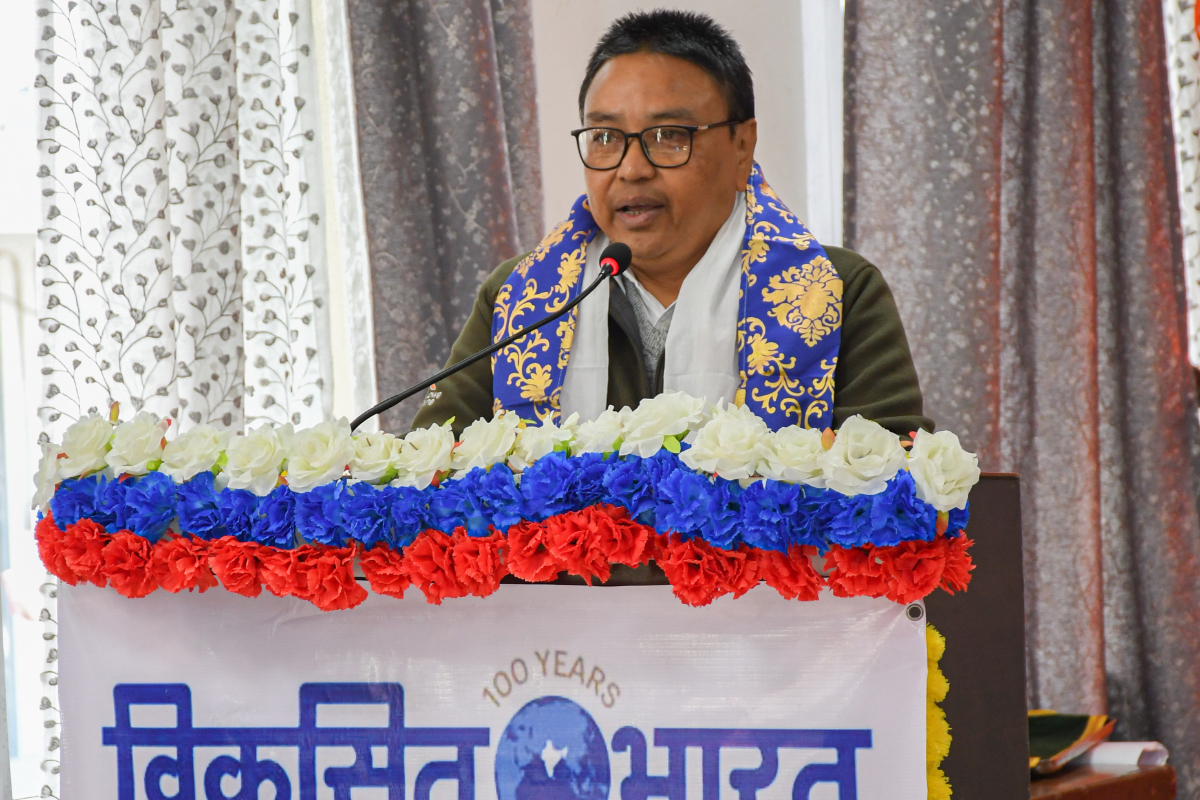 डॉ. राजीव गोगोई, वैज्ञानिक-एफ और विभागाध्यक्ष, बीएसआई-एसएचआरसी ने 30.12.2025 को 