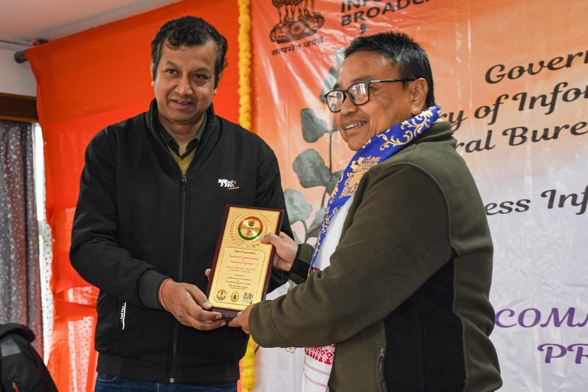 डॉ. राजीव गोगोई, वैज्ञानिक-एफ और विभागाध्यक्ष, बीएसआई-एसएचआरसी ने 30.12.2025 को 