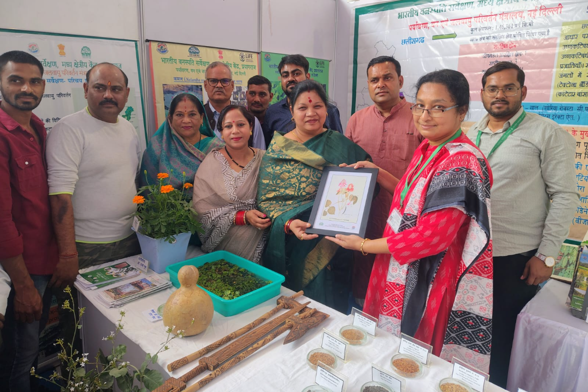 बीएसआई, सीआरसी, प्रयागराज ने जांजगीर चांपा जिले में प्रगतिशील छत्तीसगढ़ प्रदर्शनी 2026 में भाग लिया। 19.02.2026 को