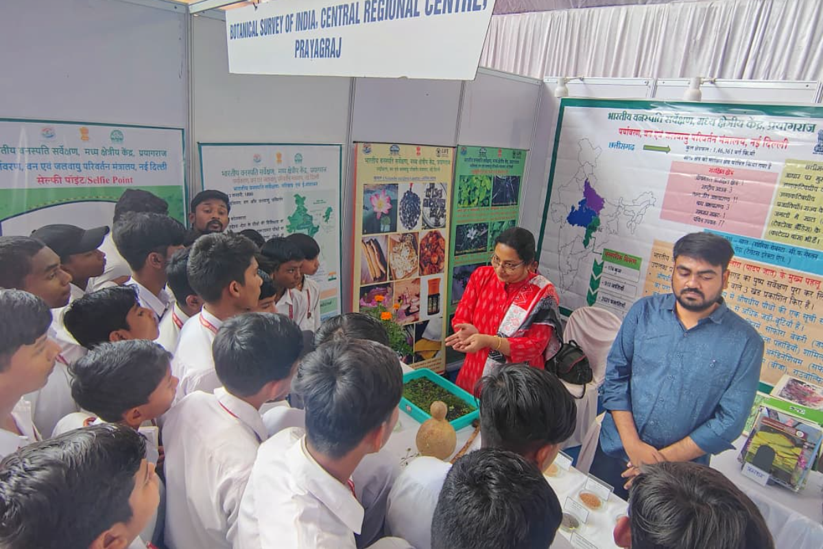 बीएसआई, सीआरसी, प्रयागराज ने जांजगीर चांपा जिले में प्रगतिशील छत्तीसगढ़ प्रदर्शनी 2026 में भाग लिया। 19.02.2026 को