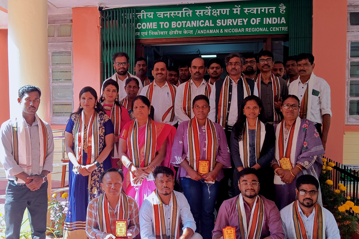 एएनआरसी, बीएसआई, पोर्ट ब्लेयर के 55वें स्थापना दिवस का समारोह 30.03.2026 को मनाया गया।