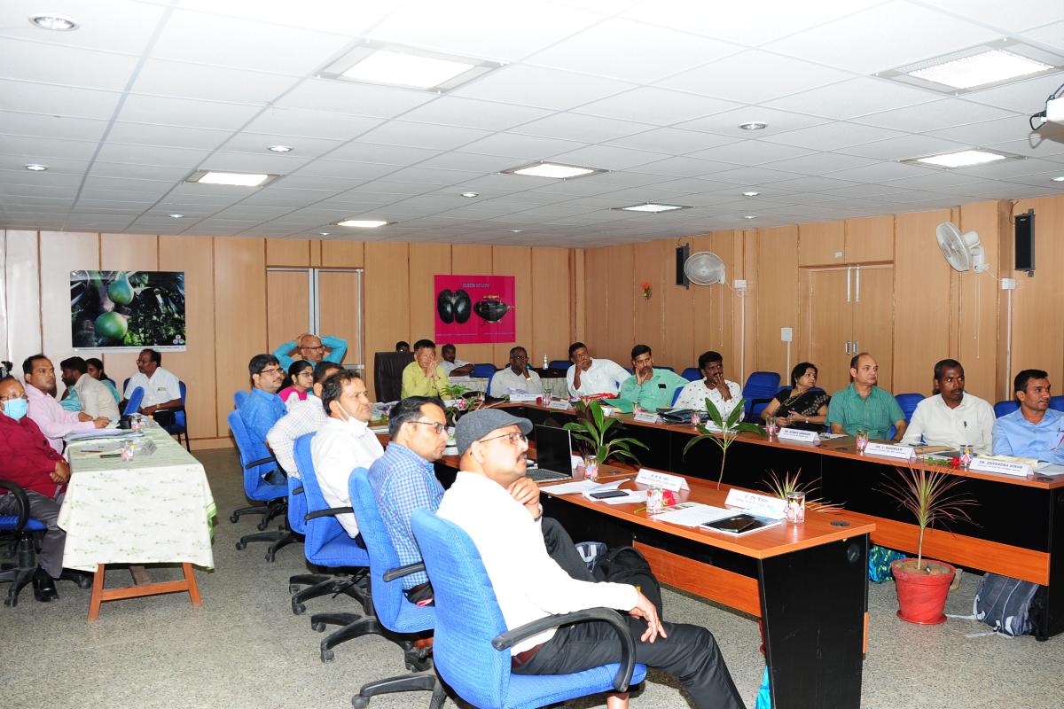 Heads of various Regional Centres attending the H.o.O meeting at BSI,SRC,Coimbatore on 06.05.2022