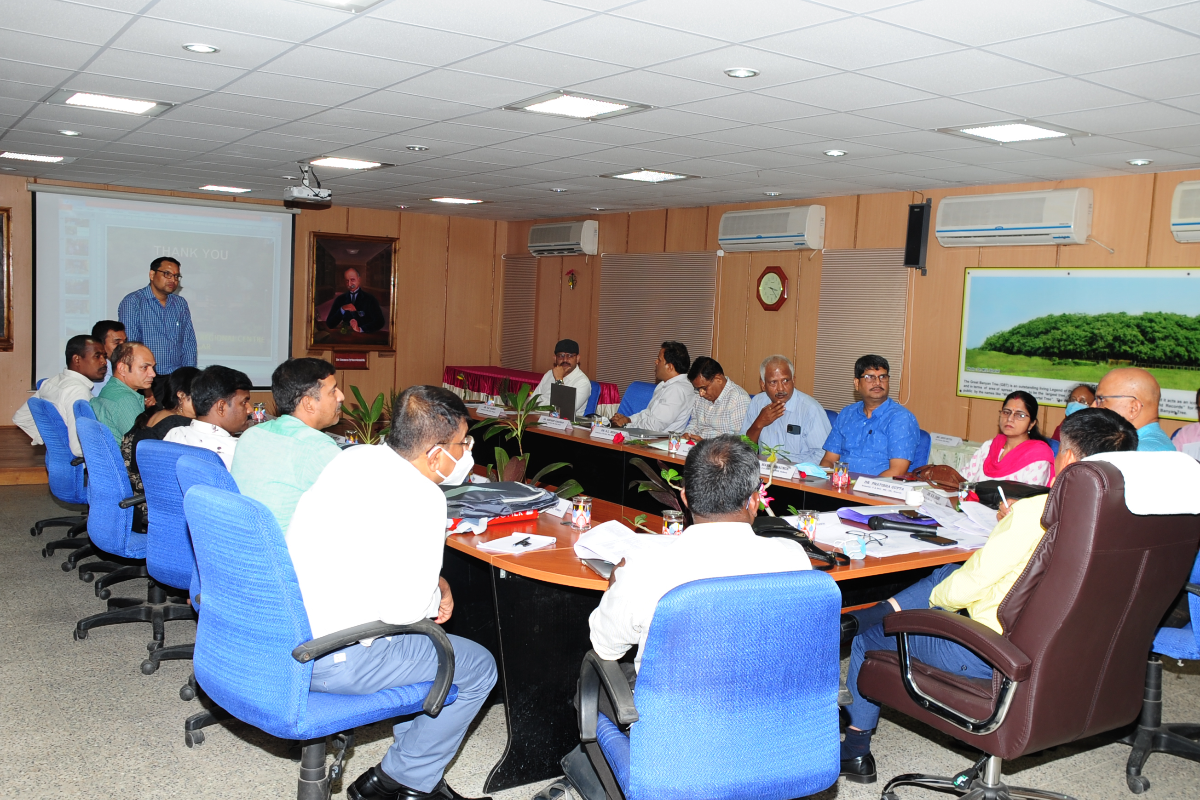 Pesentation by heads in the  H.o.O meeting at BSI,SRC,Coimbatore on 06.05.2022