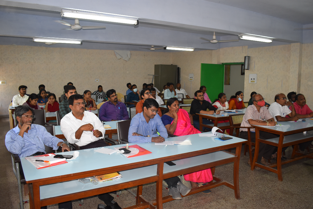 Hindi Karyashala on 14.06.2022 - A view of participants at BSI,SRC.Coimbatore