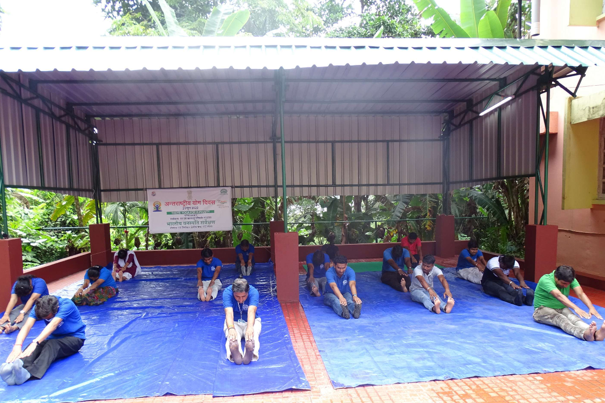 Celebration of International Yoga Day at ANRC, Port Blair on 21.06.2022